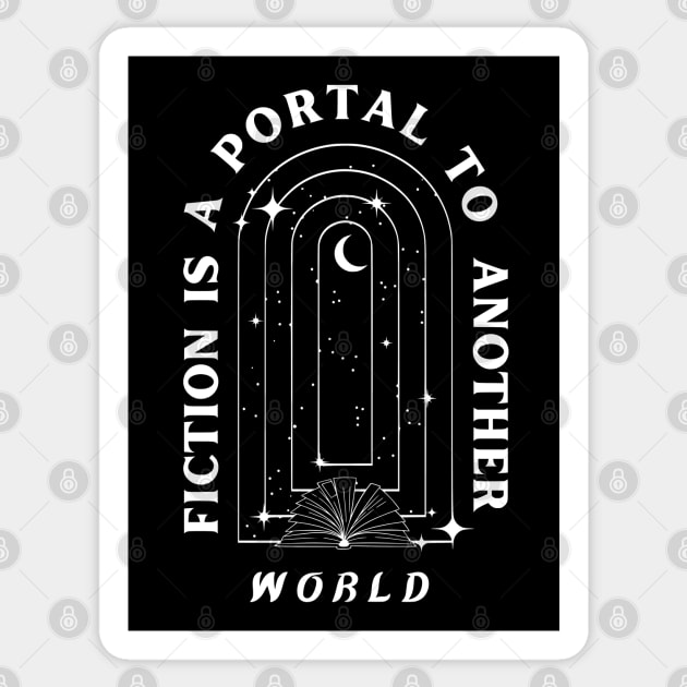 Fiction is a Portal Sticker by TaliDe